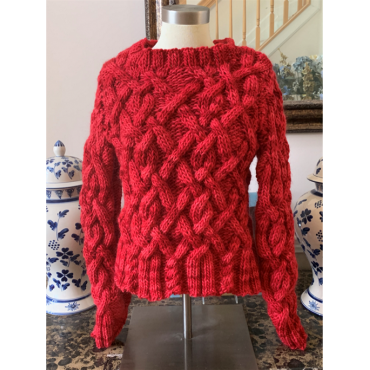 Chunky Cabled Pullover